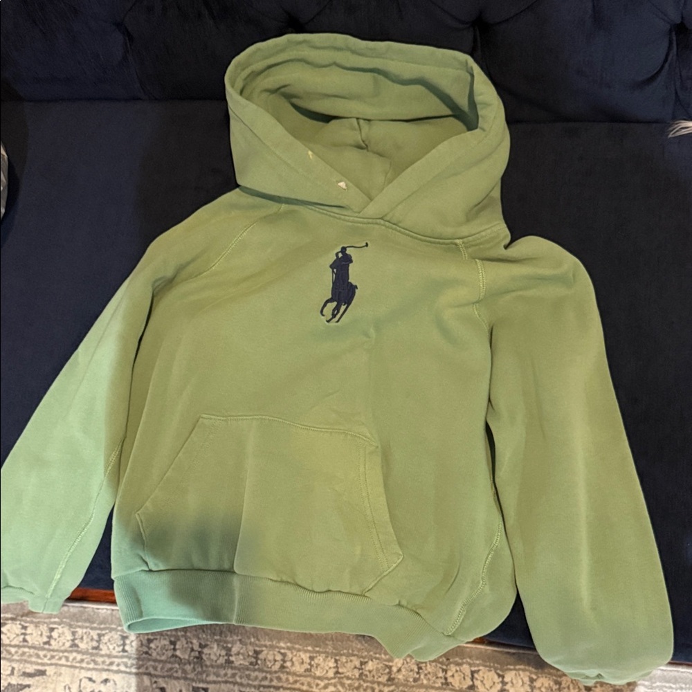 Ralph Lauren Mint Green Pullover Hoodie